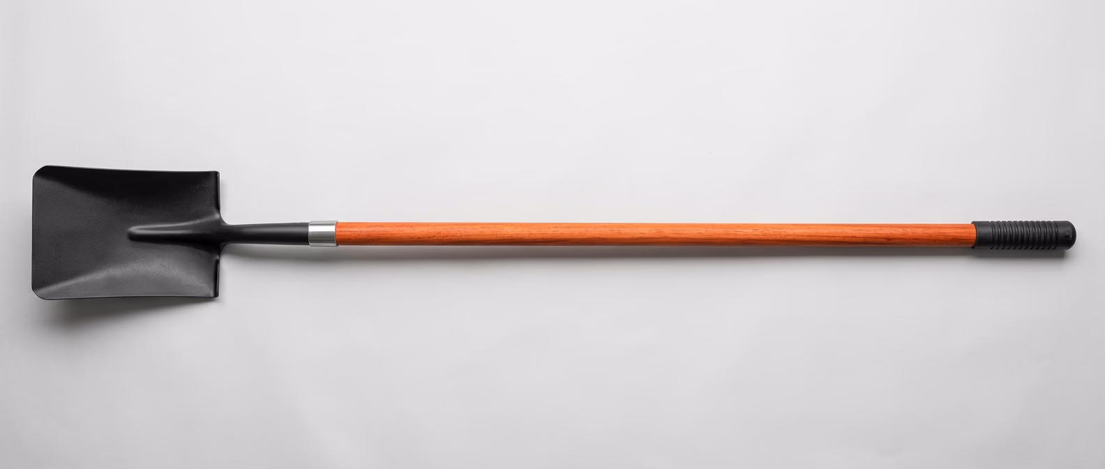 Palarosa S13 shovel, full assembly side view